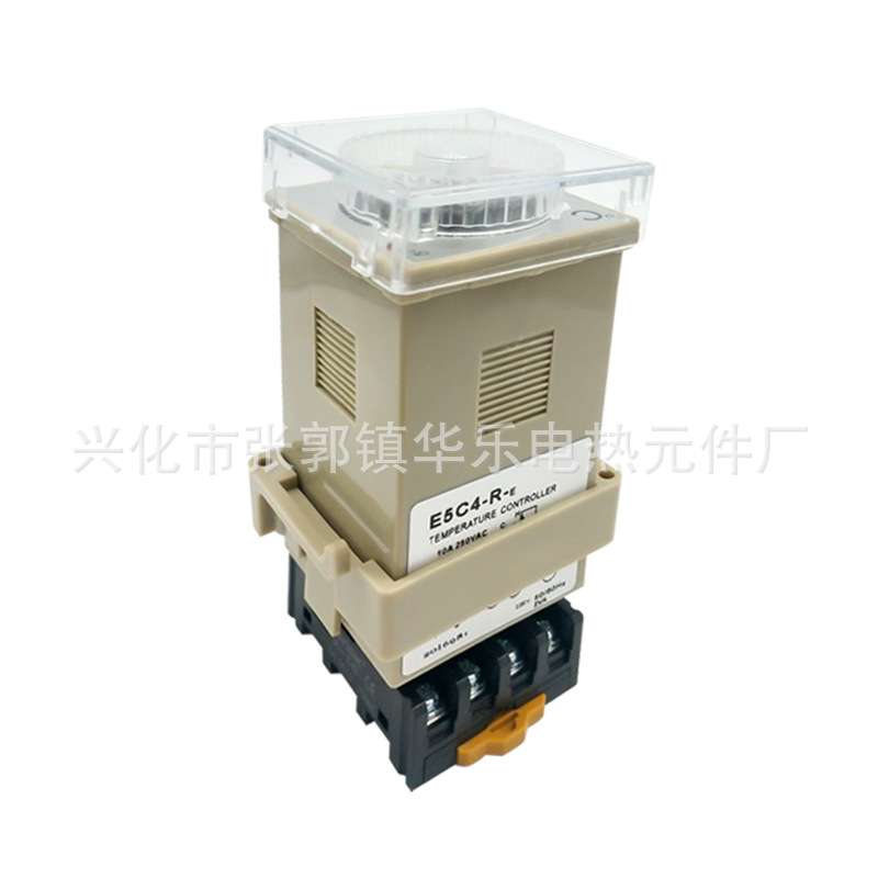指针式温度控制仪TE01TE02D导轨指针温控E5C2E5C4温度控制仪