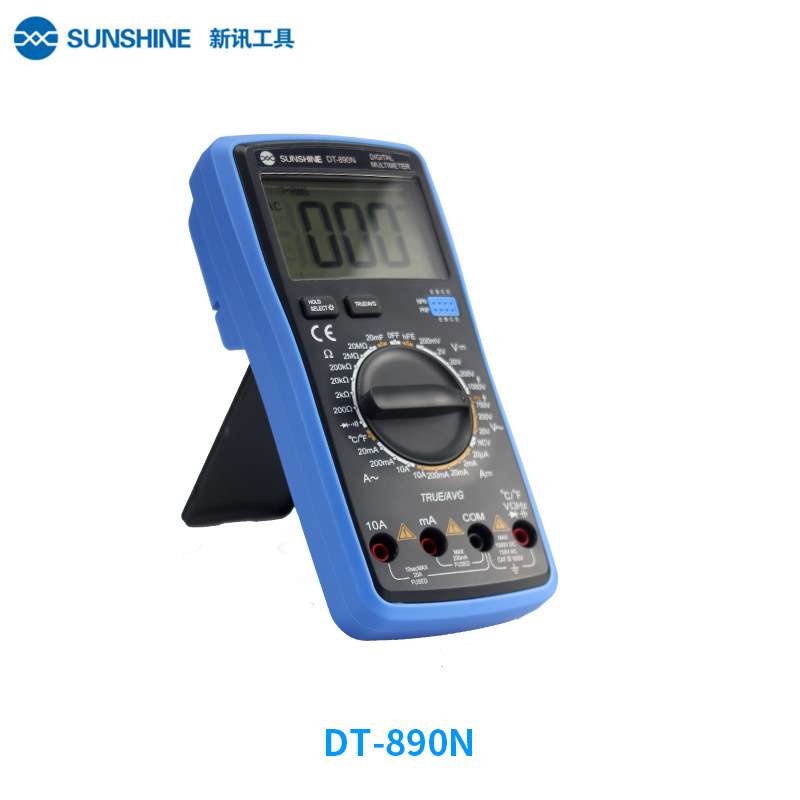 新讯DT-890N数字式万用表 高精密温度防烧蜂鸣 数显精准万用表