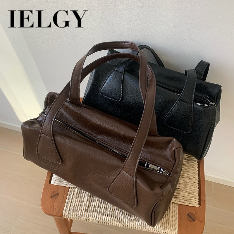 IELGY女包秋冬复古腋下包