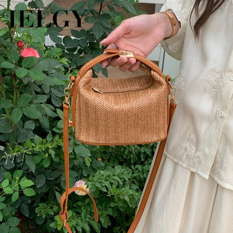 韩国同款草编小包0613