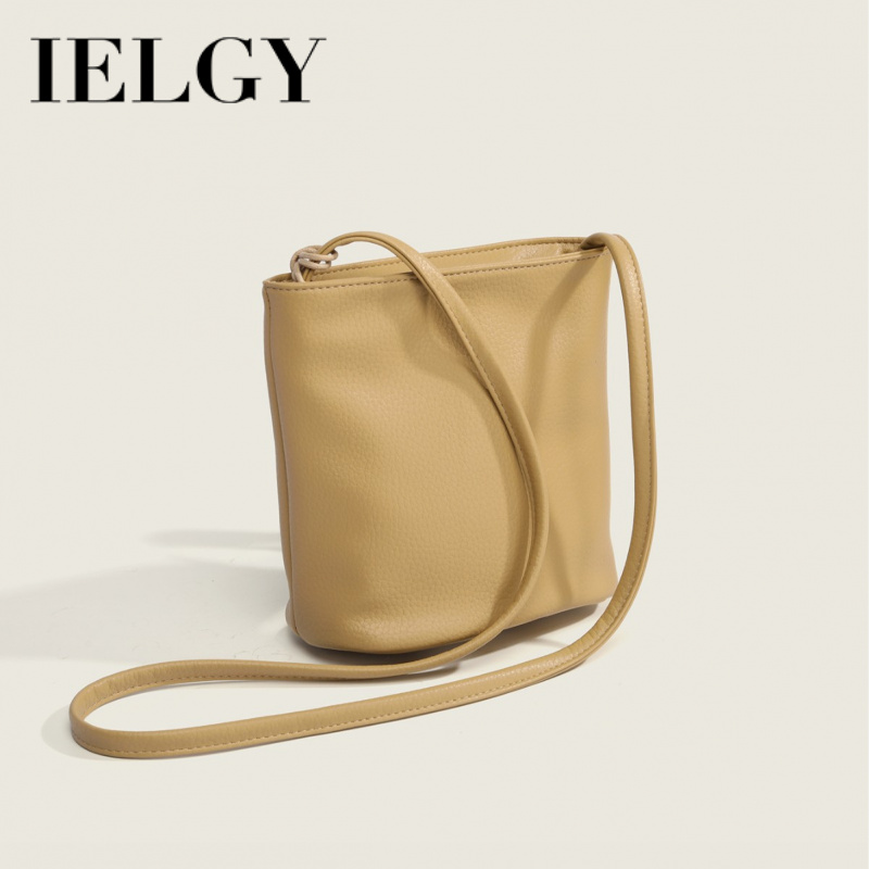 IELGY夏季红色水桶包0