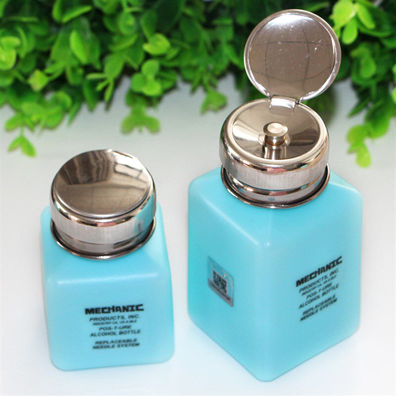 MECHANIC维修佬按压式防静电酒精瓶酒精壶洗板水瓶溶剂100/200ML