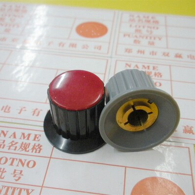 KYP-25-F6 16-F4顶部开丝  灰色/黑红色 电位器旋钮