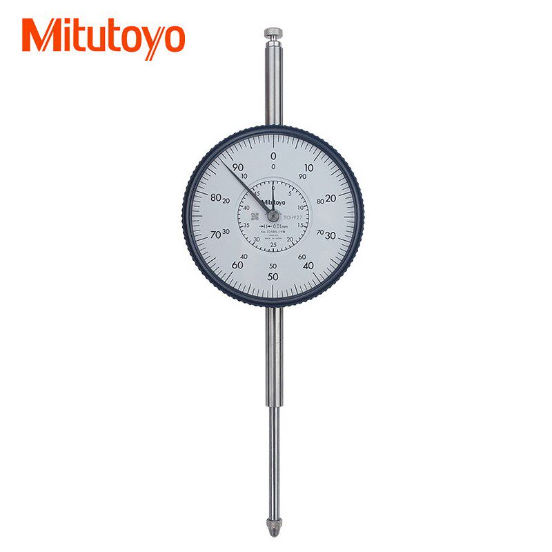 正品日本Mitutoyo三丰大量程百分表指针式 3058A-19 0-50*0.01mm
