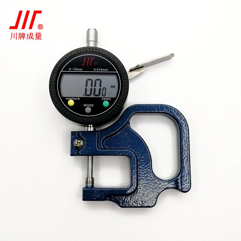 专卖成量电子数显测厚表 厚度表 0-10 测厚百分表带千分位 千分表