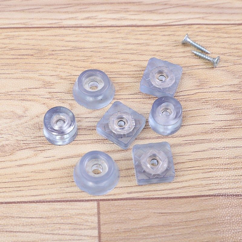 厂家家具脚垫透明橡胶硅胶沙发桌椅凳子脚钉防磨滑软垫简约现代胶