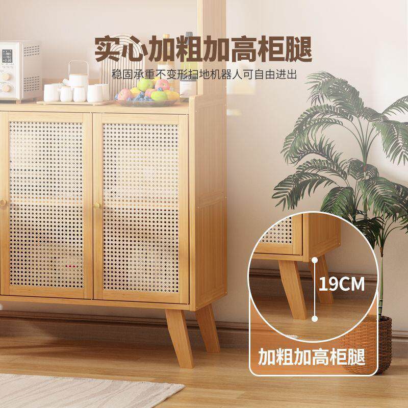 餐边柜实木置物柜子家用厨房橱柜碗柜新中式储物柜边柜客厅茶水柜