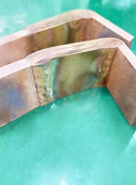 铜铝巴铜铝排镍片高分子扩散焊接样品电力软连接Busbar焊接样品