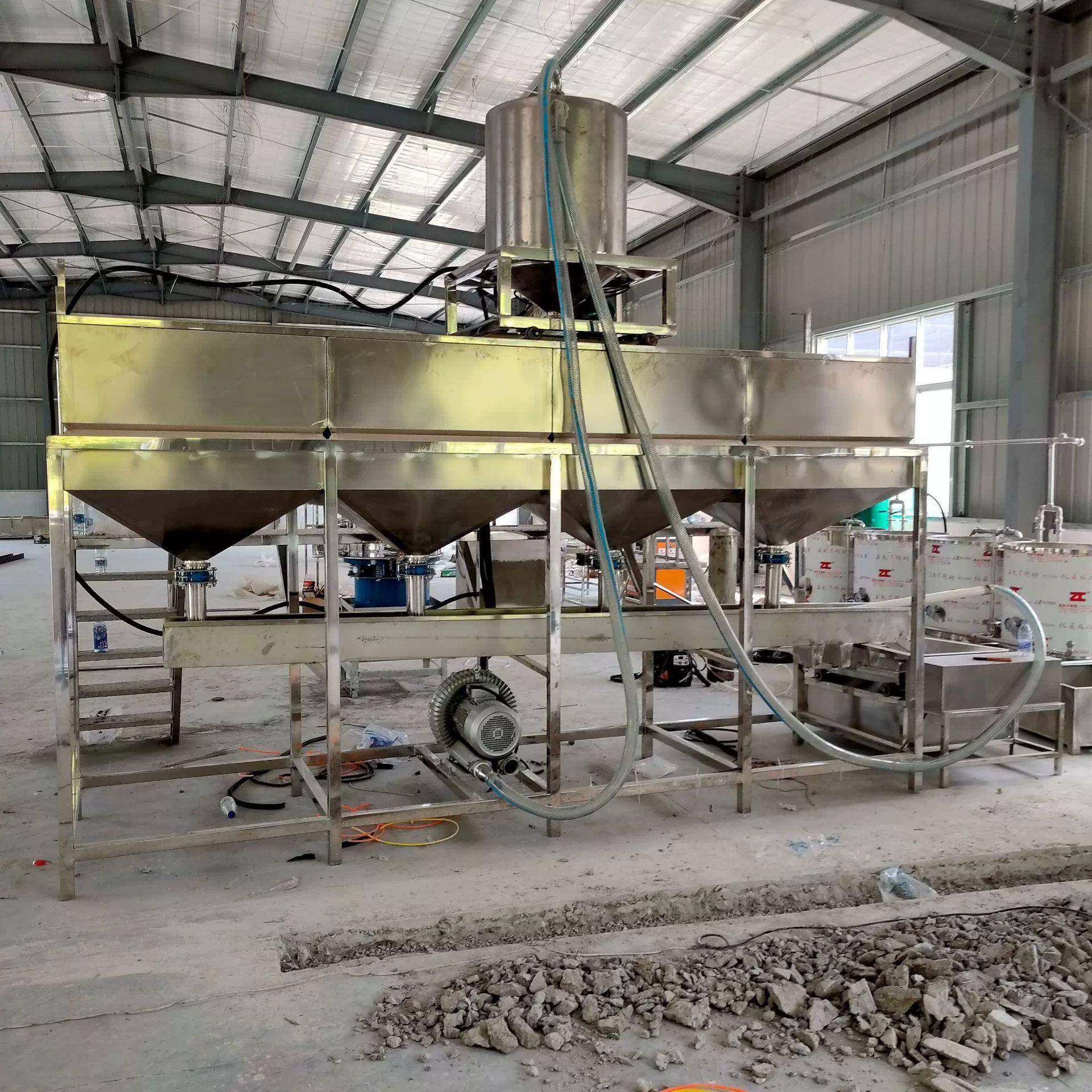 产地货源黄豆浸泡系统不锈钢泡豆全自动泡豆机大豆加工全自动升级