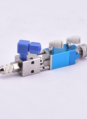 NT-21A顶针式点胶阀2121精密点胶阀UV胶墨水酒精点胶阀气动点胶阀