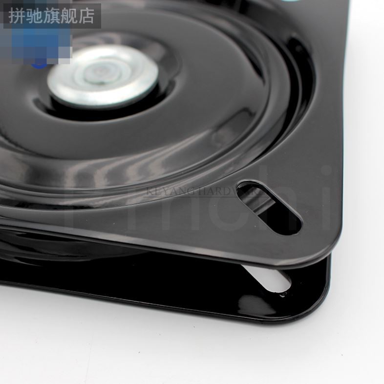 满珠加厚万向转盘转旋转台轴承家具方型转芯沙发椅子底座底盘吧盘