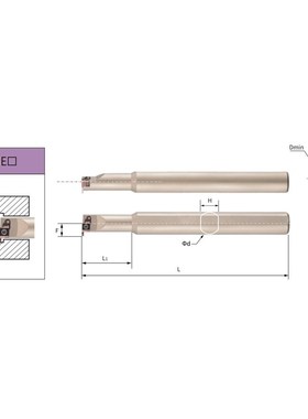 弹簧钢镀镍白色高强度刀杆SIGE