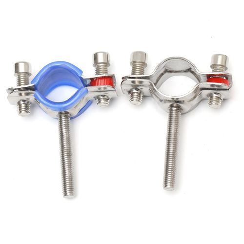 304不锈钢管卡固定管支架膨胀螺钉抱箍管夹水管夹子管道卡扣卡箍