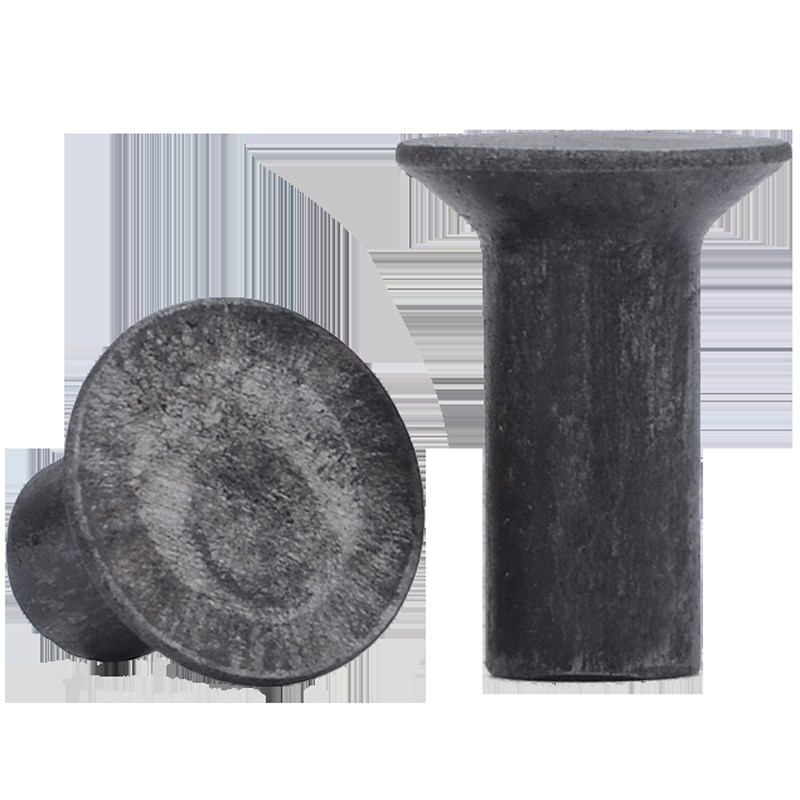 铁沉头铆钉本色平锥头铆钉铁实心铆钉M2M2.5M3M4M5M6 5L