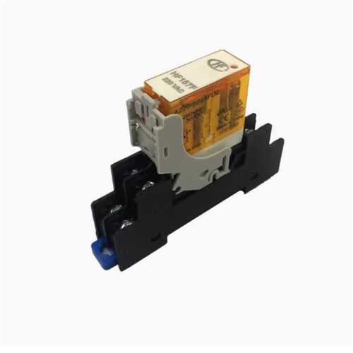 宏发继电器HF157F-DC24-2Z25FD2电磁AC220底座157F-2Z-C1替代RJ2S