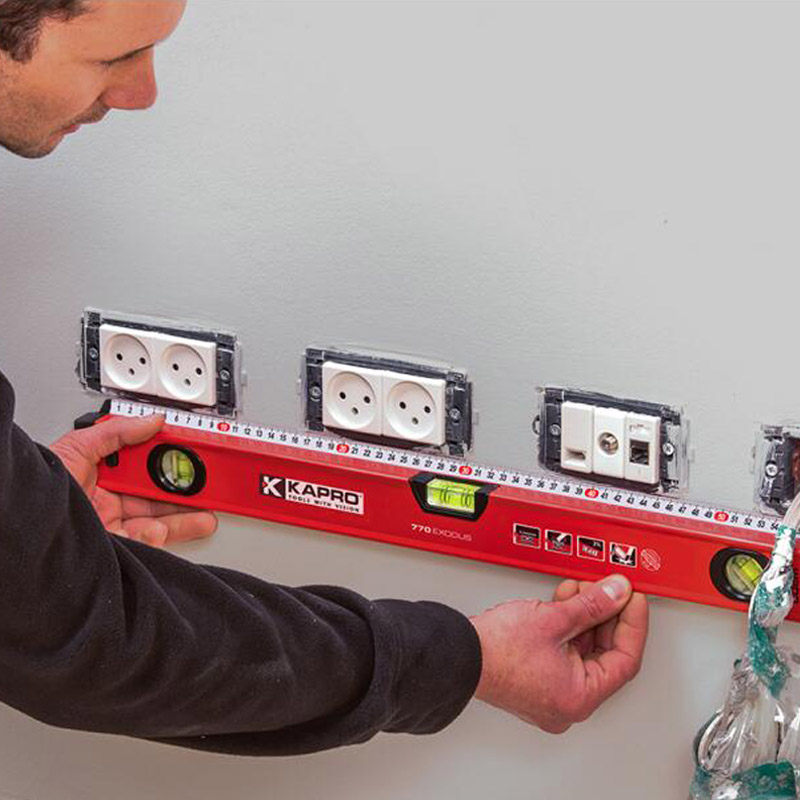 KAPRO开普路770高精度铝合金重型水平尺进口水准泡带刻度