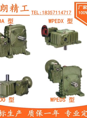 WPEDA/WPEDS/WPEDO/WPEDX 双极 蜗轮蜗杆 减速机 铁壳减速箱