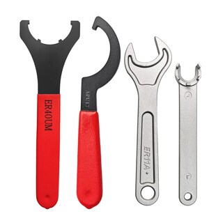 C42ER螺帽 C32 力磁数控刀柄扳手A型M型UM型雕刻机主轴ER8 ER40