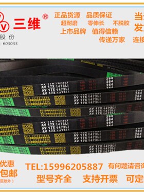 浙江三维齿形带AV171950/AV171626/AV172000/AV172108/2134