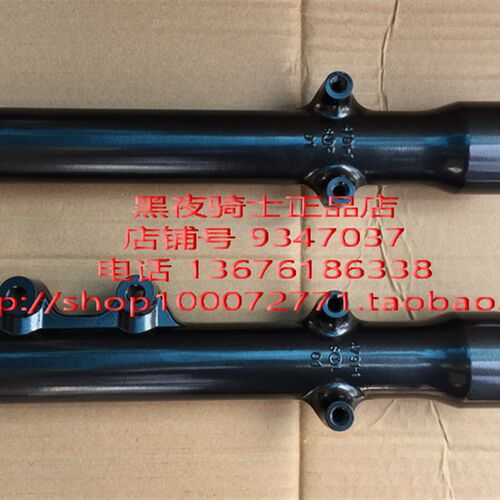 适用 铃木锐爽 EN125-3E/3F EN150-A 黑色 碟刹 前减震 避震 前叉