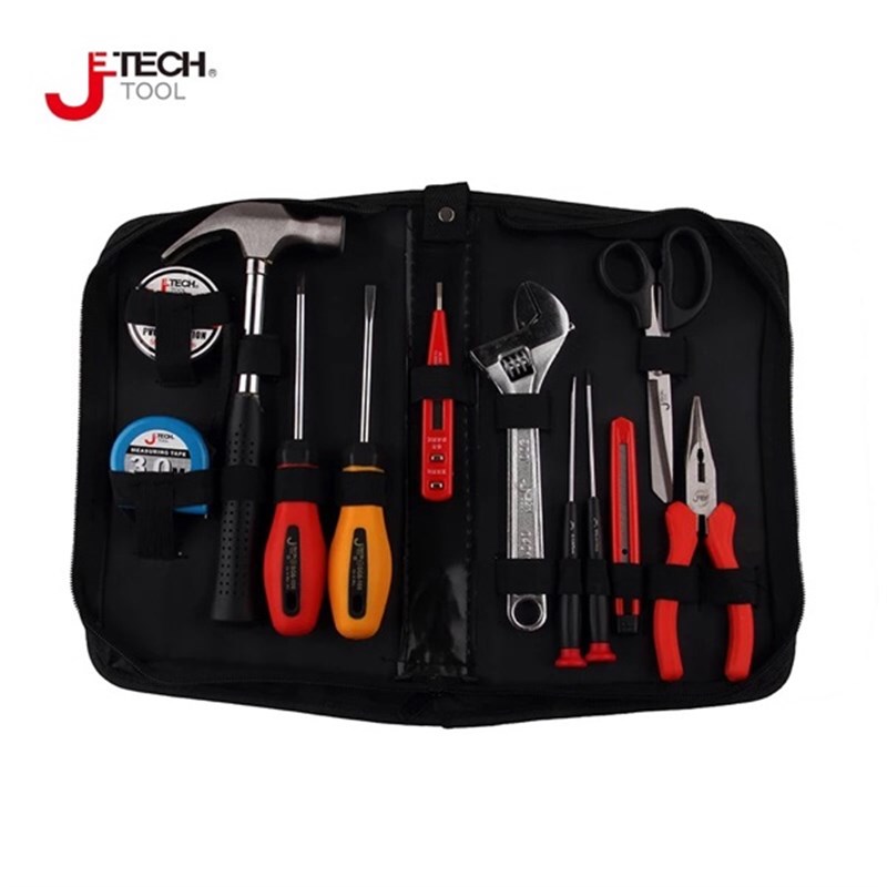 捷科工具组套 12件工具组套 便携式工具包 JEP-F12 包邮