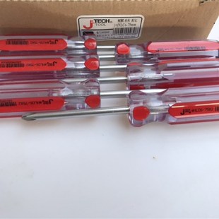 65jetech 捷科透明大柄螺丝刀053563捷科螺丝刀65mm长6 NLC6