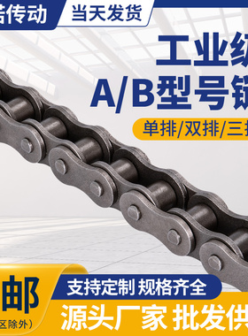 工业传动链条3分06B4分08B5分10A 6分12A1寸16A 20A24A28A 32A40A