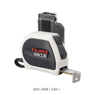 田岛钢卷尺5米SIGMA盒尺加厚25MM硬米尺一级精度1001 配别扣 2608