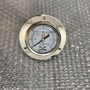 6mpa 压力 60bar直径62mm 螺纹G1 leemin 嵌入式 充油耐震压力表