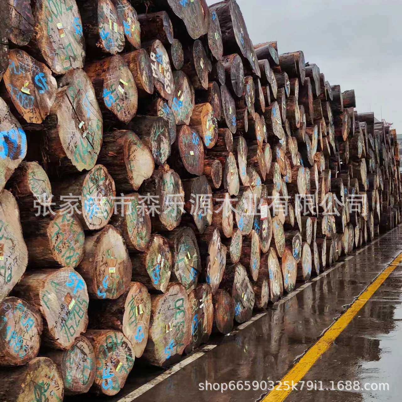 普郎木原木 实木巴新花梨木材 巴新酸枝木料 加工  家具 园林古建