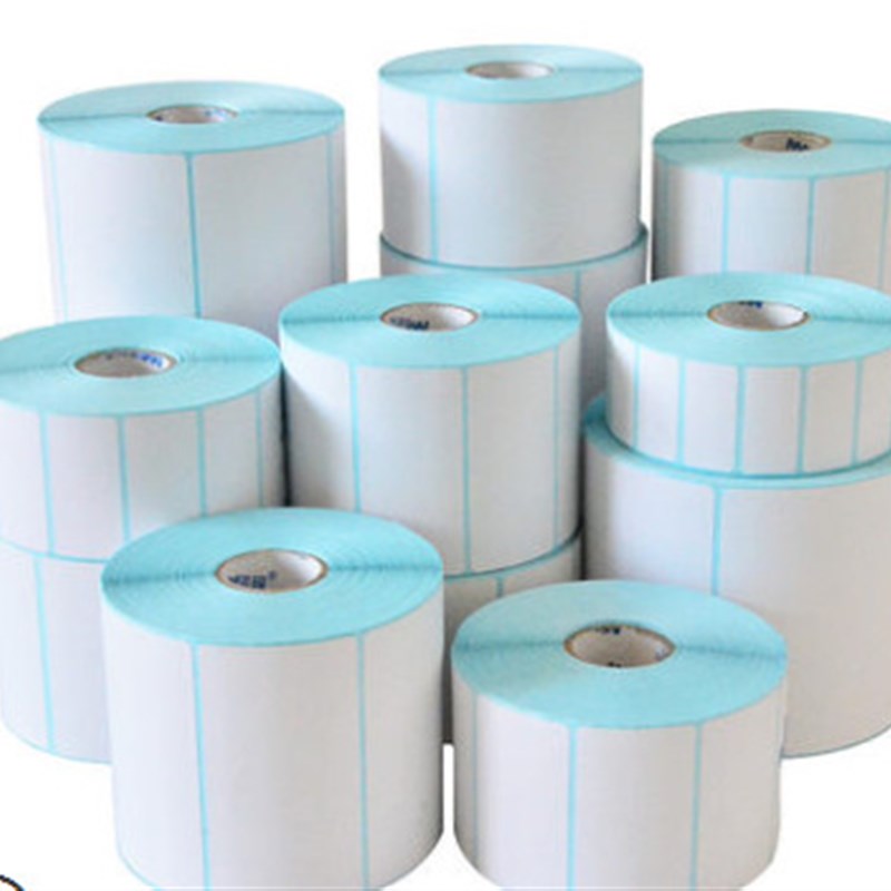 可移热敏背胶纸售40*30 条码打印纸1*800张 迹背胶纸 台州