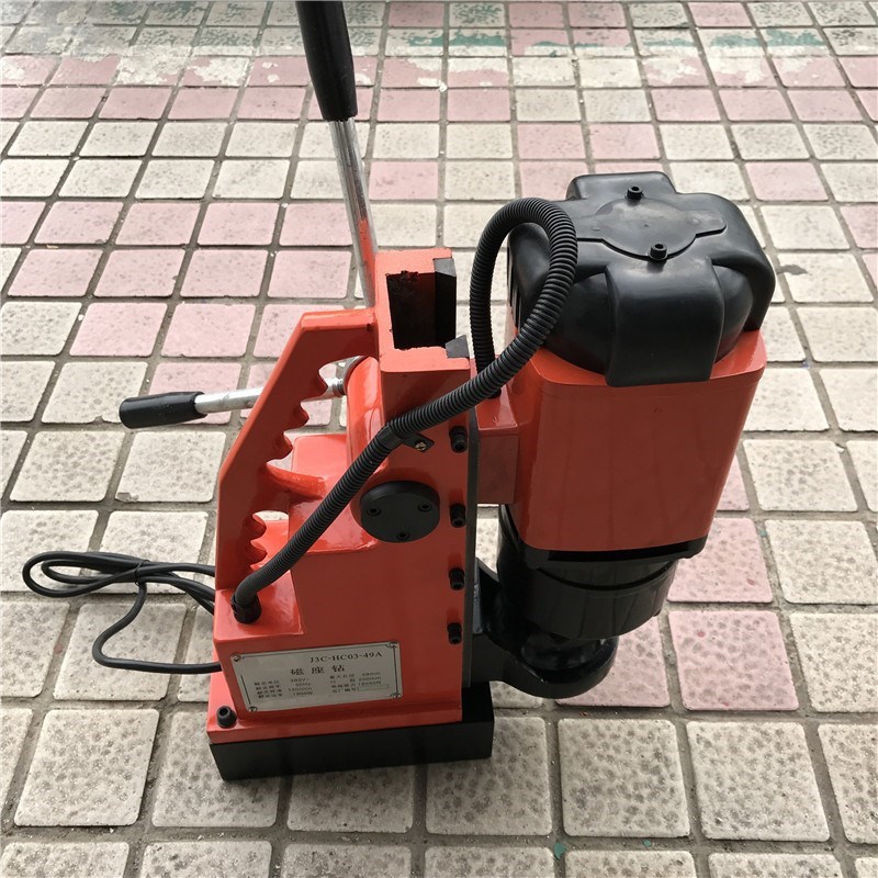 站立式磁座钻J3Cq-49A手提式磁铁电钻吸铁钻操作简单