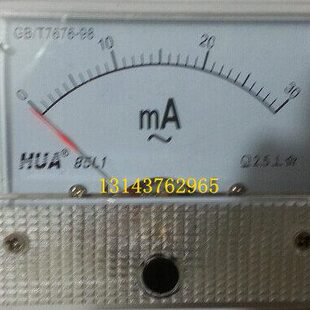 交流电流表85L1-30MA 10MA 20MA 50MA 100MA 200MA 300MA 85L1-MA