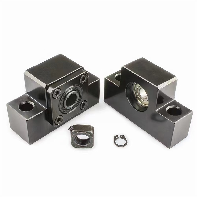 TSPC-6 8 10 12 15 20 25滚珠丝杆支F撑座SPCF PBWC PBUNC丝杠支