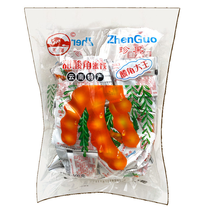 甜酸角500克独立小包装玉狮云南特产蜜饯即食休闲零食酸角糕怀旧