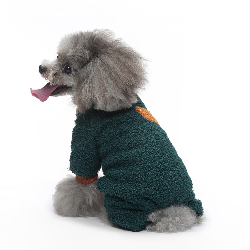秋款狗狗衣服f跨境万圣诞装小狗衣服保暖睡衣泰迪雪纳瑞宠物狗服