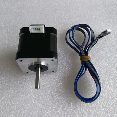 42步进电机 NEMA 17 1.68A 1.8机身40MM 0.44N.m雕刻机 两相4线