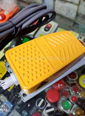 凯昆KACON踏板开关脚踏脚踩开关HRF-MD212Y黄色带线