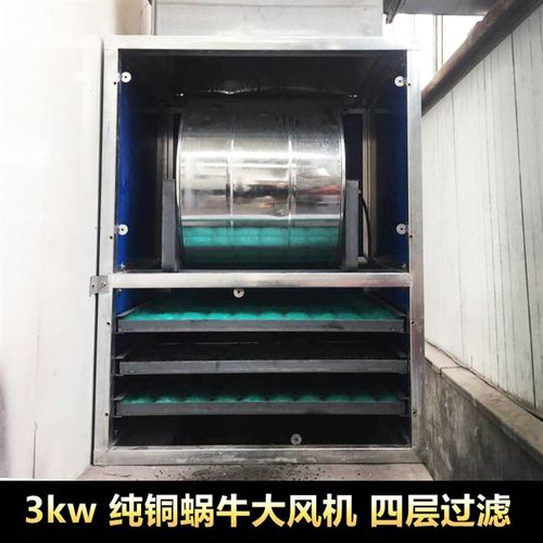 烤漆房环保箱 环保柜汽车漆雾处理设备活性炭废气回收过滤大功率