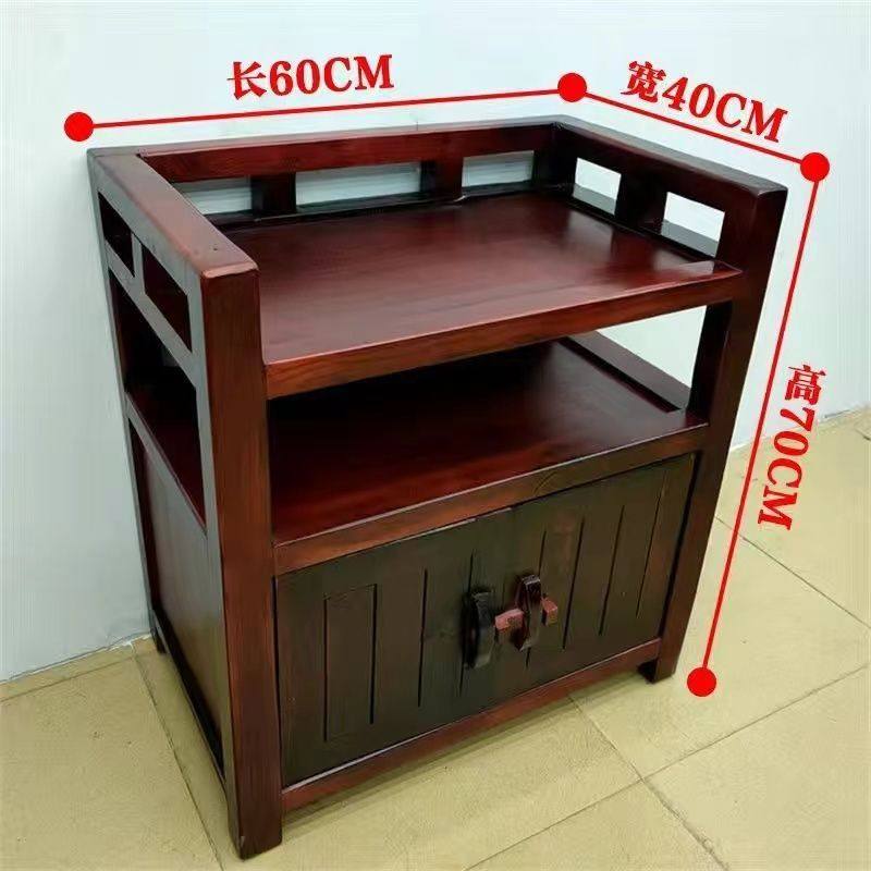 老船木茶水柜实木中式餐边柜茶叶柜简约小花架办公室鱼缸架子仿古,住宅家具,茶几+电视柜,淘宝优惠券,粉丝福利购,淘宝优惠卷
