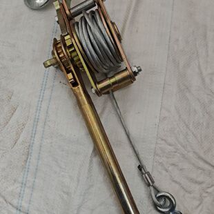 收紧钢丝绳紧线器拉紧器卡线器电线拉紧器电工紧线紧绳器单绳6米