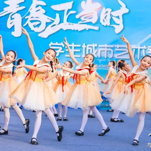 六一儿童大合唱演出服阳光下的我们舞蹈男女童红领巾合唱服