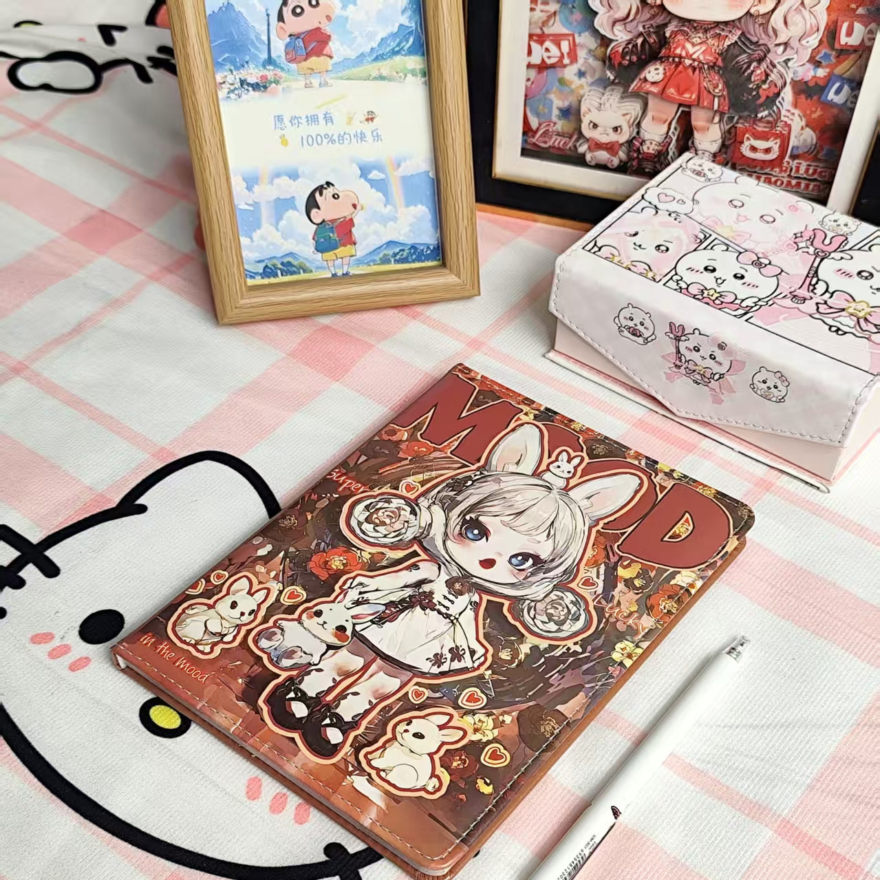 高颜值手账本可爱全彩