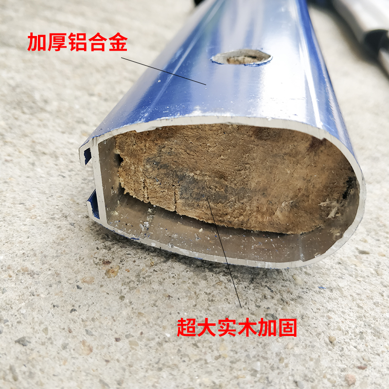 停车场道闸杆小区门禁起落杆门卫防砸道匝杆椭圆防撞胶条升降直杆