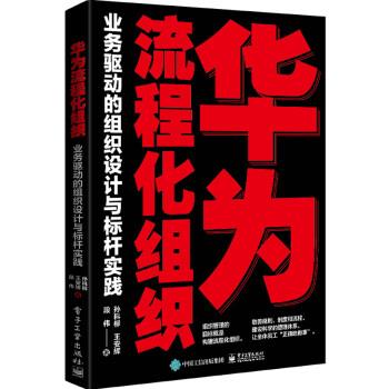 【正版书籍】 华为流程化组织:业务驱动的组织设计与标杆实践 孙科柳 电子工业出版社