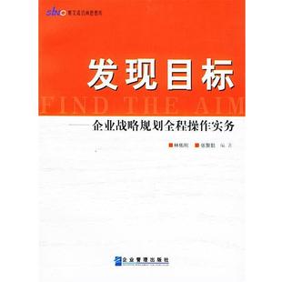 【正版书籍】 发现目标—企业战略规划全程操作实务 林佑刚,张聚勤 编著 企业管理出版社