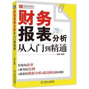【正版书籍】 财务报表分析从入门到精通 宋娟 编著 机械工业出版社