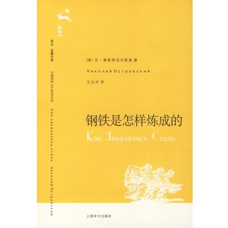 【正版书籍】 钢铁是怎样炼成的 (俄)奥斯特洛夫斯基 著,王志冲 译 上海译文出版社