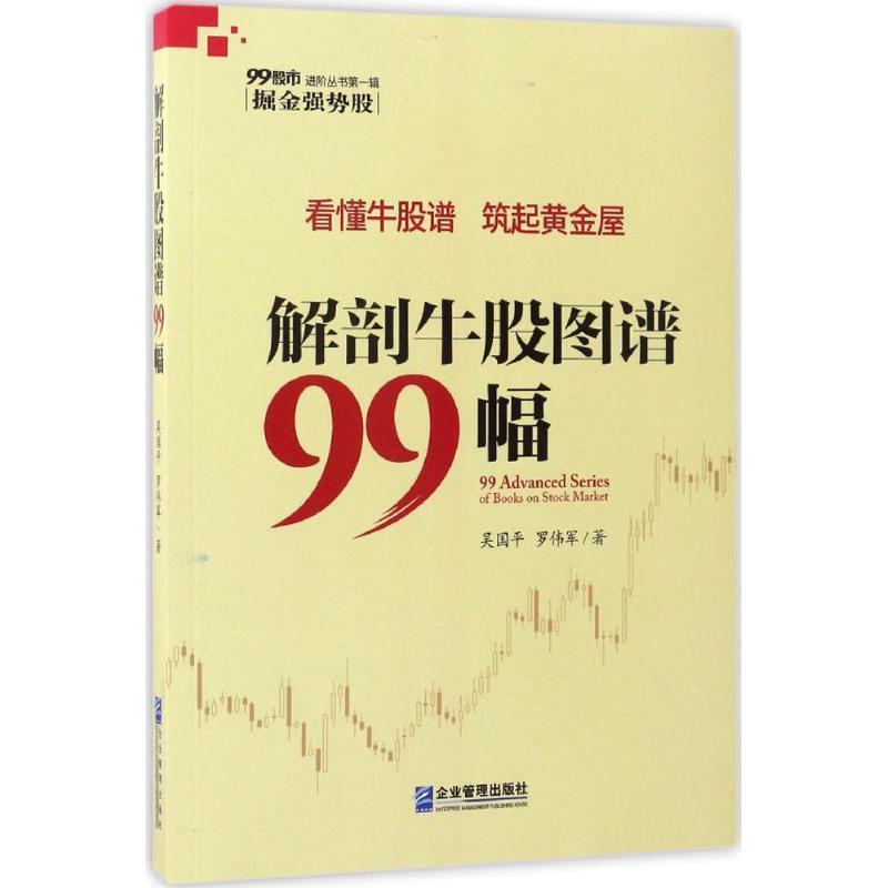 【正版书籍】 解剖牛股图谱99幅 吴国平,罗伟军 著 企业管理出版社
