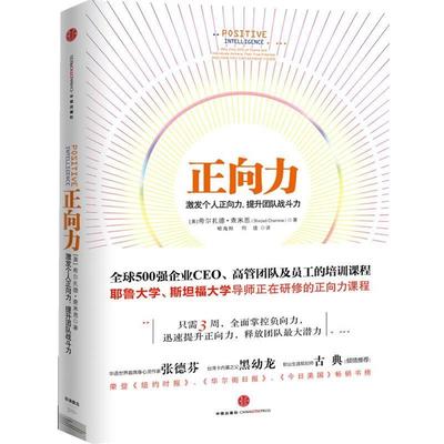 【正版书籍】 正向力激发个人正向力 提升团队战斗力 [美] 希尔扎德•查米恩 (Shirzad Chamine ) 著 中信出版社
